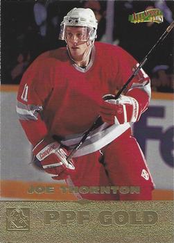 1996-97 Score Board All Sport PPF - Gold #171 Joe Thornton Front