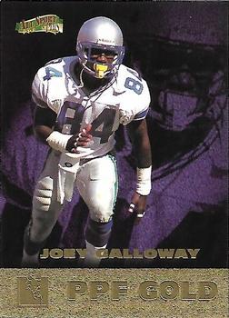 1996-97 Score Board All Sport PPF - Gold #191 Joey Galloway Front