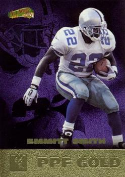 1996-97 Score Board All Sport PPF - Gold #195 Emmitt Smith Front