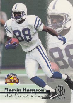 1996-97 Score Board Autographed Collection #30 Marvin Harrison Front