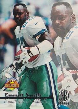 1996-97 Score Board Autographed Collection #18 Emmitt Smith Front
