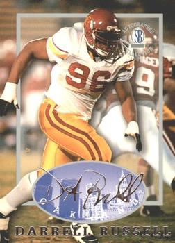 1997-98 Score Board Autographed Collection #13 Darrell Russell Front
