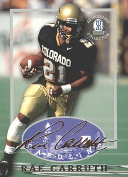 1997-98 Score Board Autographed Collection #29 Rae Carruth Front