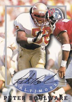 1997-98 Score Board Autographed Collection #33 Peter Boulware Front