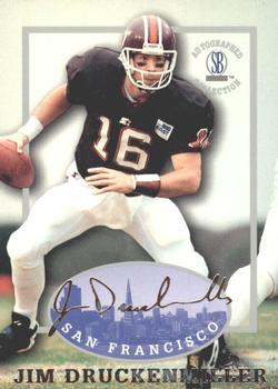 1997-98 Score Board Autographed Collection #35 Jim Druckenmiller Front