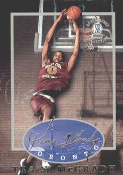 1997-98 Score Board Autographed Collection #39 Tracy McGrady Front