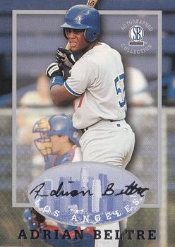 1997-98 Score Board Autographed Collection #49 Adrian Beltre Front