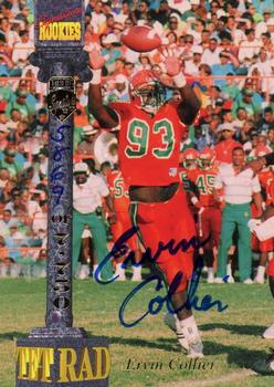 1994 Signature Rookies Tetrad - Autographs #XXI Ervin Collier Front