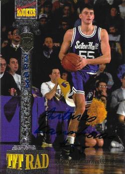 1994 Signature Rookies Tetrad - Autographs #LIX Arturas Karnishovas Front
