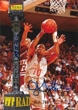 1994 Signature Rookies Tetrad - Autographs #LXXVIII B.J. Tyler Front