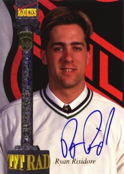 1994 Signature Rookies Tetrad - Autographs #CXII Ryan Risidore Front