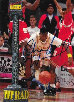 1994 Signature Rookies Tetrad - Top Prospects Autographs #CXXXI Charlie Ward Front