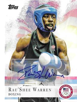 2012 Topps U.S. Olympic Team & Hopefuls - Autographs #2 Rau'Shee Warren Front