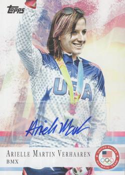 2012 Topps U.S. Olympic Team & Hopefuls - Autographs #67 Arielle Martin Verhaaren Front
