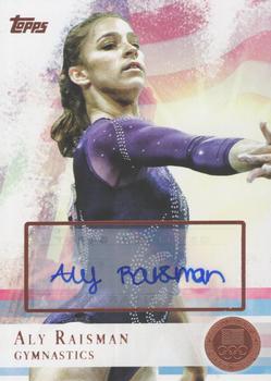 2012 Topps U.S. Olympic Team & Hopefuls - Autographs Bronze #15 Aly Raisman Front