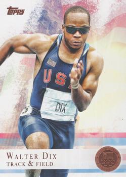 2012 Topps U.S. Olympic Team & Hopefuls - Bronze #4 Walter Dix Front