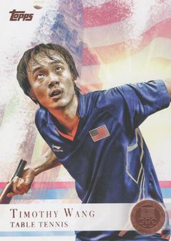 2012 Topps U.S. Olympic Team & Hopefuls - Bronze #8 Timothy Wang Front