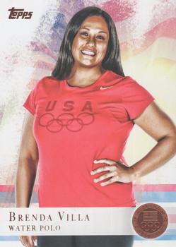 2012 Topps U.S. Olympic Team & Hopefuls - Bronze #12 Brenda Villa Front