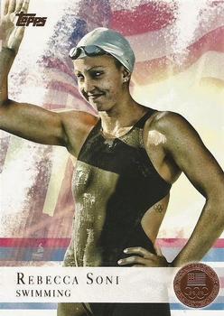 2012 Topps U.S. Olympic Team & Hopefuls - Bronze #26 Rebecca Soni Front