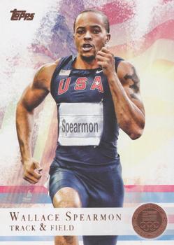 2012 Topps U.S. Olympic Team & Hopefuls - Bronze #34 Wallace Spearmon Front