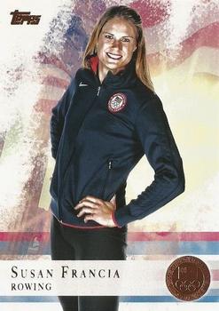 2012 Topps U.S. Olympic Team & Hopefuls - Bronze #57 Susan Francia Front