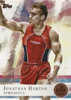 2012 Topps U.S. Olympic Team & Hopefuls - Bronze #80 Jonathan Horton Front