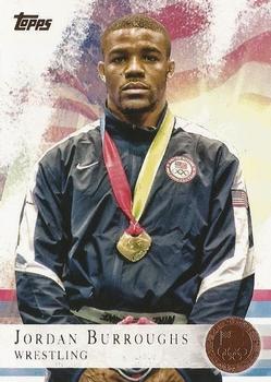 2012 Topps U.S. Olympic Team & Hopefuls - Bronze #85 Jordan Burroughs Front