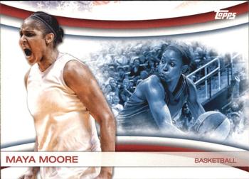 2012 Topps U.S. Olympic Team & Hopefuls - Games of the XXX Olympiad #OLY-3 Maya Moore Front