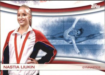 2012 Topps U.S. Olympic Team & Hopefuls - Games of the XXX Olympiad #OLY-11 Nastia Liukin Front
