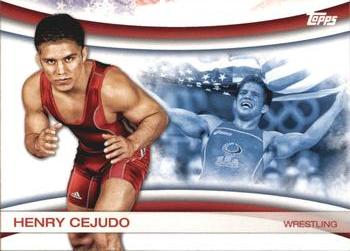 2012 Topps U.S. Olympic Team & Hopefuls - Games of the XXX Olympiad #OLY-25 Henry Cejudo Front