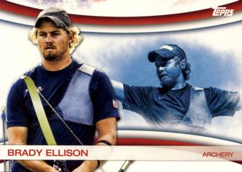 2012 Topps U.S. Olympic Team & Hopefuls - Games of the XXX Olympiad #OLY-1 Brady Ellison Front