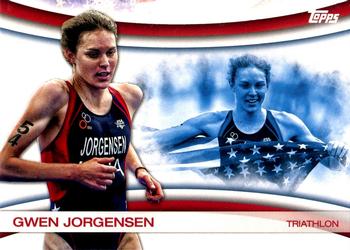 2012 Topps U.S. Olympic Team & Hopefuls - Games of the XXX Olympiad #OLY-21 Gwen Jorgensen Front
