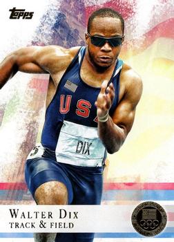 2012 Topps U.S. Olympic Team & Hopefuls - Gold #4 Walter Dix Front