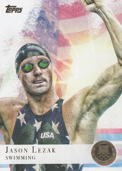 2012 Topps U.S. Olympic Team & Hopefuls - Gold #31 Jason Lezak Front