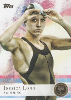 2012 Topps U.S. Olympic Team & Hopefuls - Gold #65 Jessica Long Front