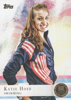 2012 Topps U.S. Olympic Team & Hopefuls - Gold #88 Katie Hoff Front