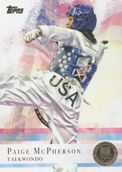 2012 Topps U.S. Olympic Team & Hopefuls - Gold #98 Paige McPherson Front