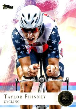 2012 Topps U.S. Olympic Team & Hopefuls - Gold #71 Taylor Phinney Front