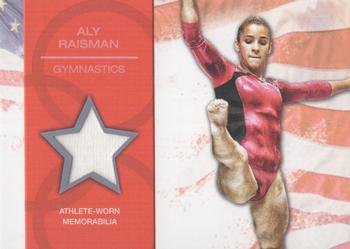 2012 Topps U.S. Olympic Team & Hopefuls - Relics #OR-AR Aly Raisman Front