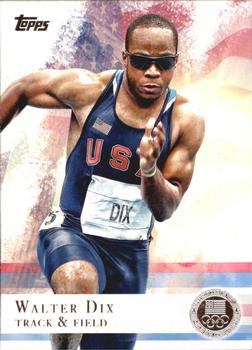 2012 Topps U.S. Olympic Team & Hopefuls - Silver #4 Walter Dix Front