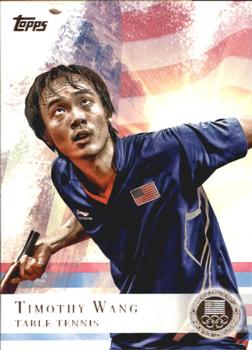 2012 Topps U.S. Olympic Team & Hopefuls - Silver #8 Timothy Wang Front