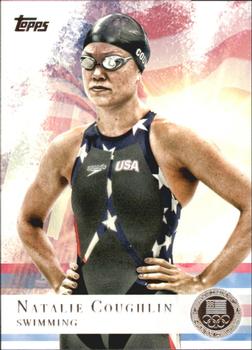 2012 Topps U.S. Olympic Team & Hopefuls - Silver #9 Natalie Coughlin Front