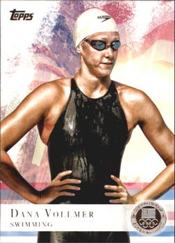 2012 Topps U.S. Olympic Team & Hopefuls - Silver #14 Dana Vollmer Front