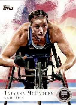 2012 Topps U.S. Olympic Team & Hopefuls - Silver #18 Tatyana McFadden Front