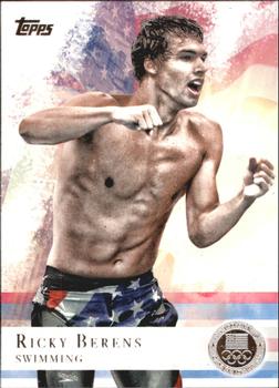 2012 Topps U.S. Olympic Team & Hopefuls - Silver #29 Ricky Berens Front