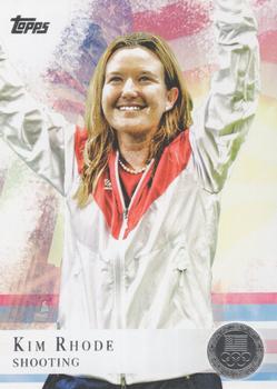 2012 Topps U.S. Olympic Team & Hopefuls - Silver #37 Kim Rhode Front