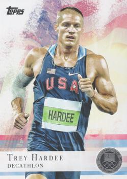 2012 Topps U.S. Olympic Team & Hopefuls - Silver #44 Trey Hardee Front