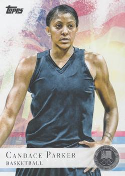 2012 Topps U.S. Olympic Team & Hopefuls - Silver #46 Candace Parker Front