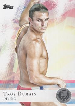 2012 Topps U.S. Olympic Team & Hopefuls - Silver #49 Troy Dumais Front