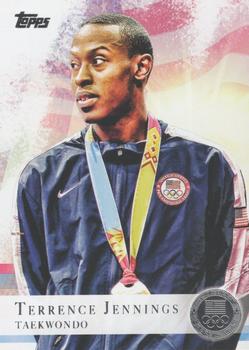 2012 Topps U.S. Olympic Team & Hopefuls - Silver #55 Terrence Jennings Front